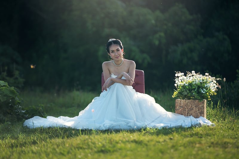 Modern Princess Wedding Dress